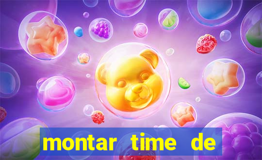 montar time de futebol site